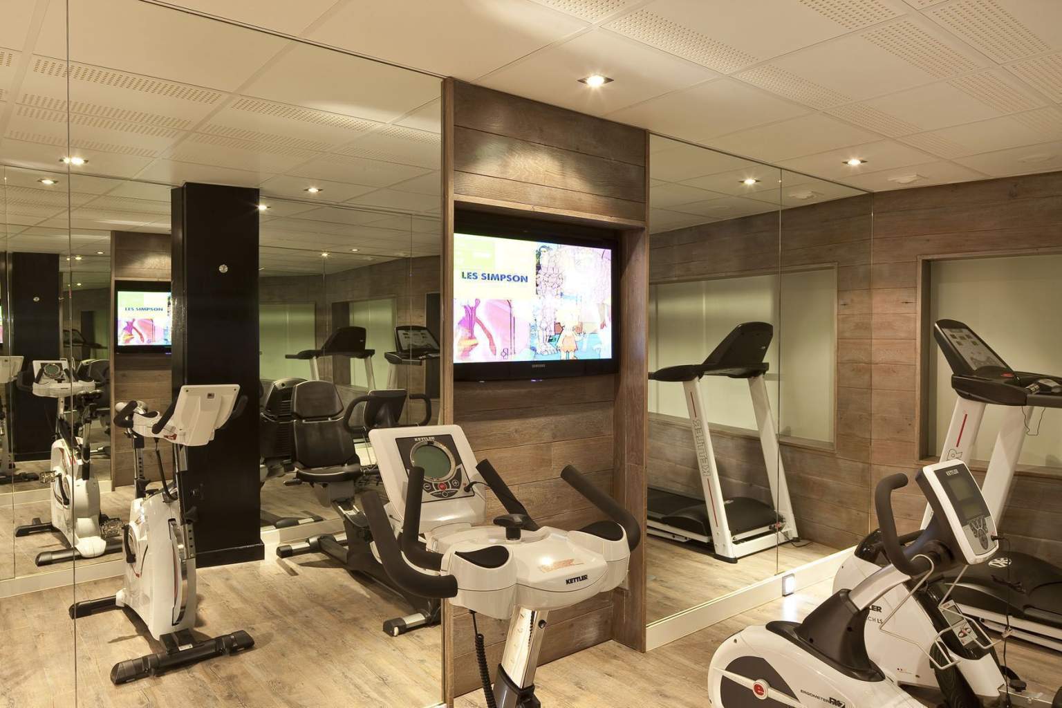 Espace Fitness Hôtel bien-être au centre-ville d'Obernai, Alsace