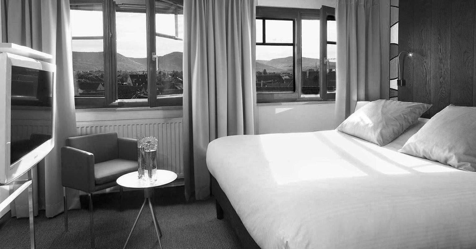 4 Sterne Hotel in der Innenstadt von Obernai • Le Colombier • Zimmer